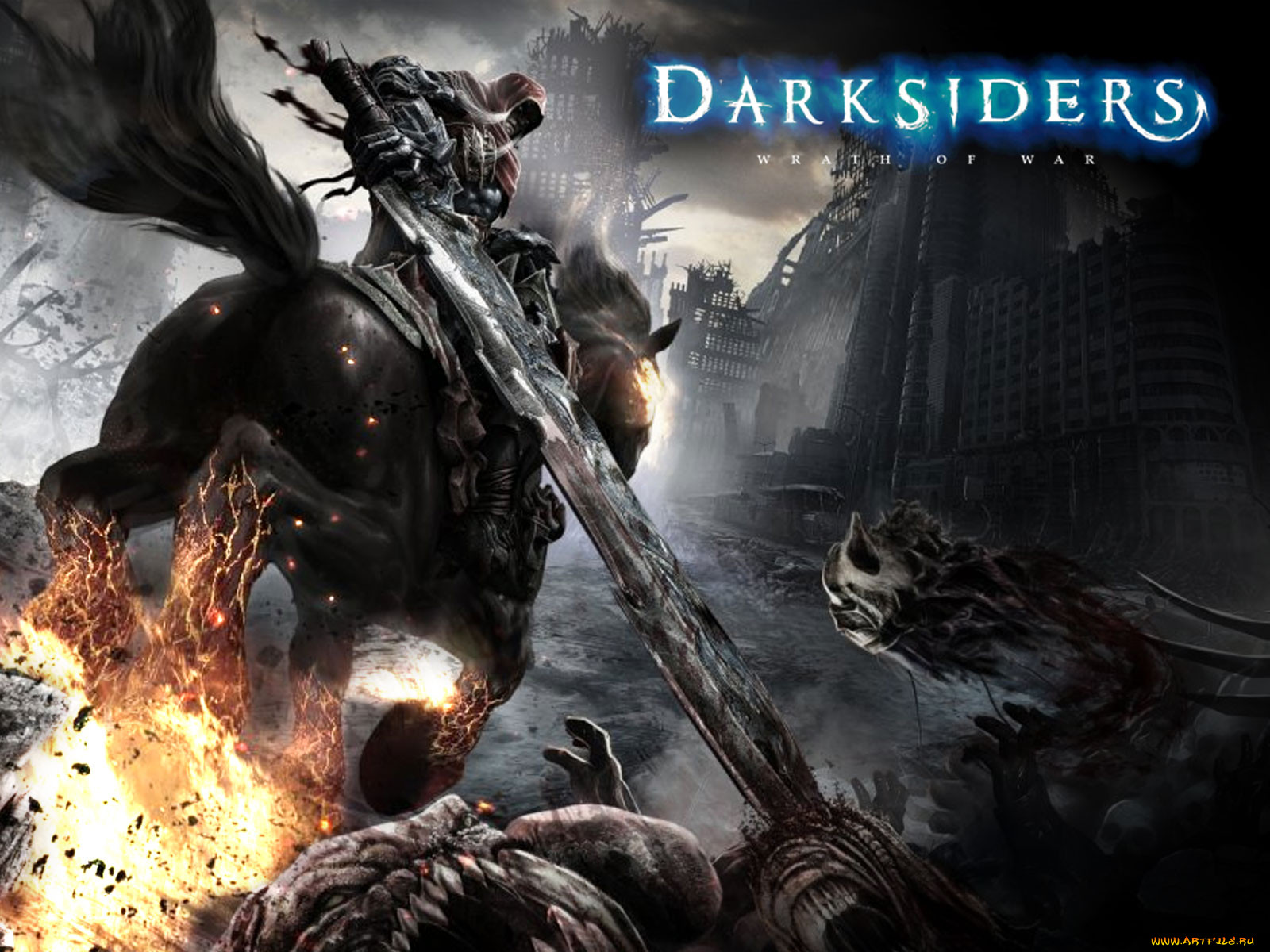 Обои Darksiders: Wrath of War Видео Игры Darksiders: Wrath of War, обои для  рабочего стола, фотографии darksiders, wrath, of, war, видео, игры Обои для  рабочего стола, скачать обои картинки заставки на рабочий